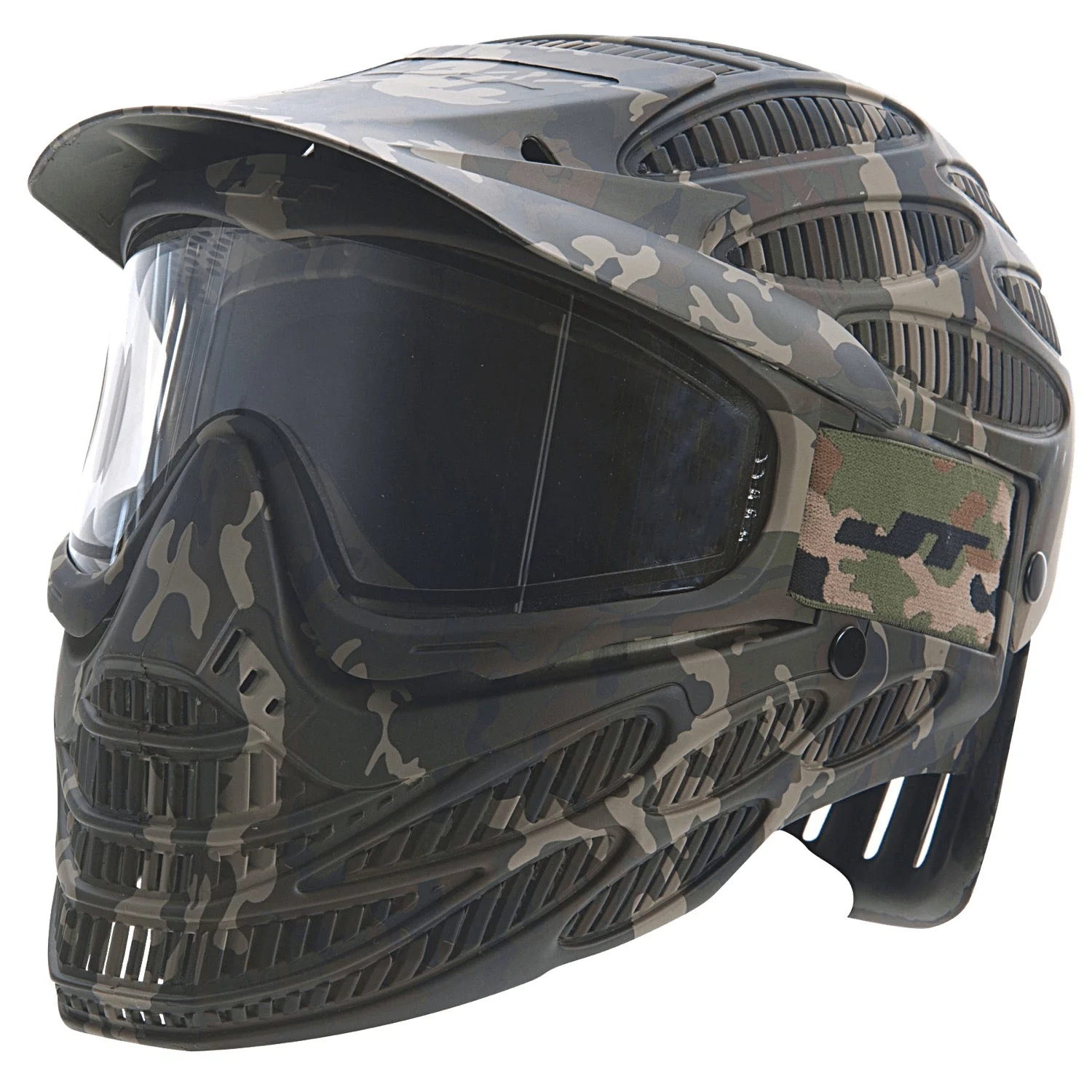 JT Flex 8 - Camo - Full Cover Paintball Mask - Image 3