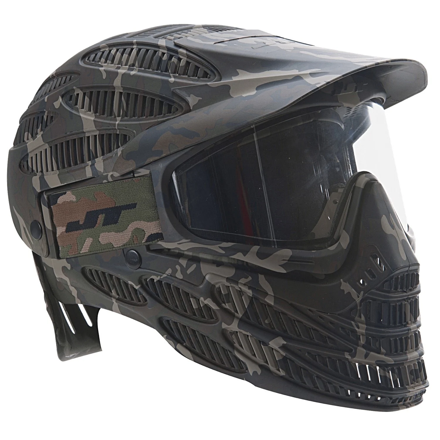 JT Flex 8 - Camo - Full Cover Paintball Mask - Image 4