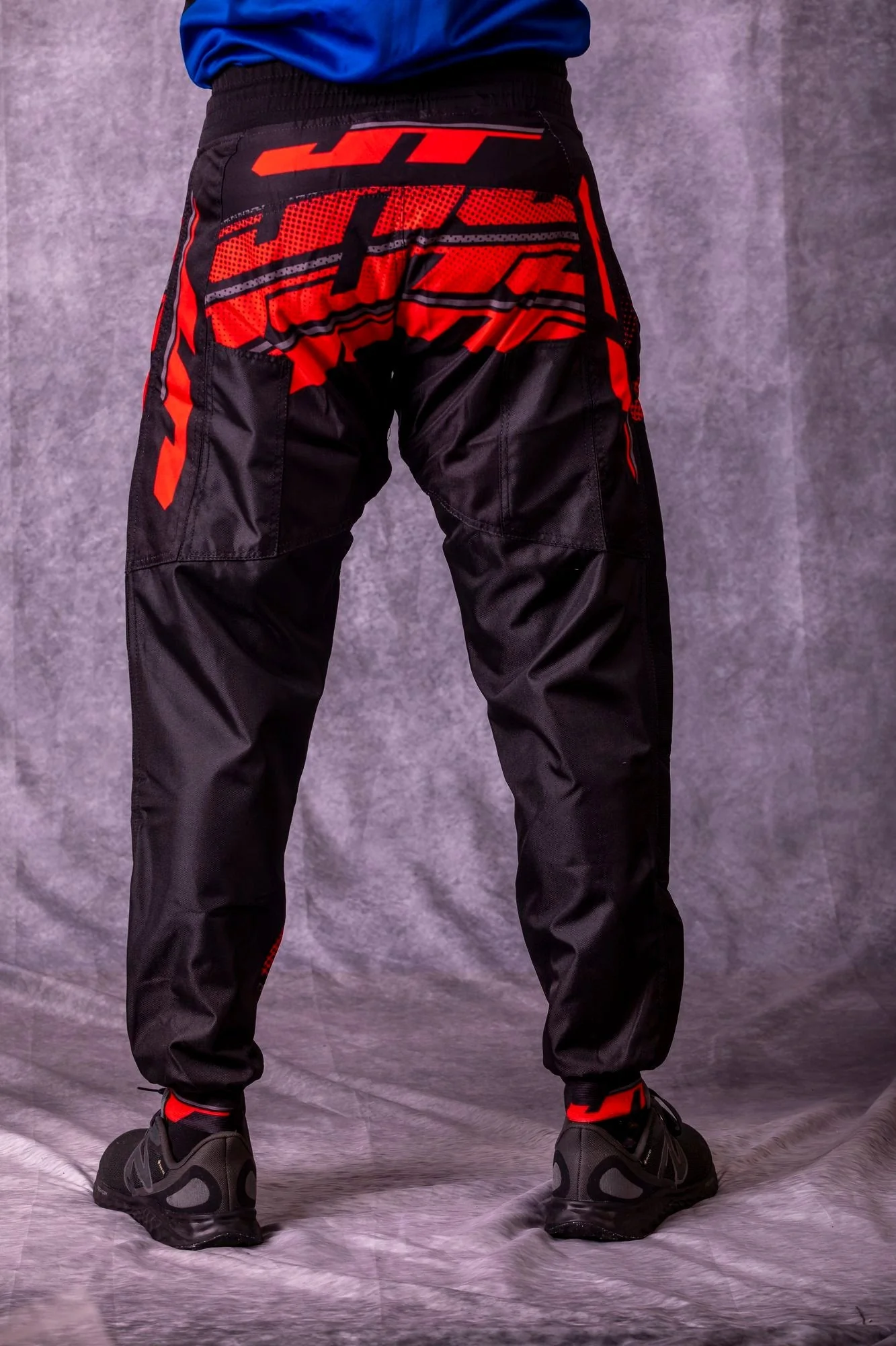 JT Classic Pant - Black / Red - Image 2