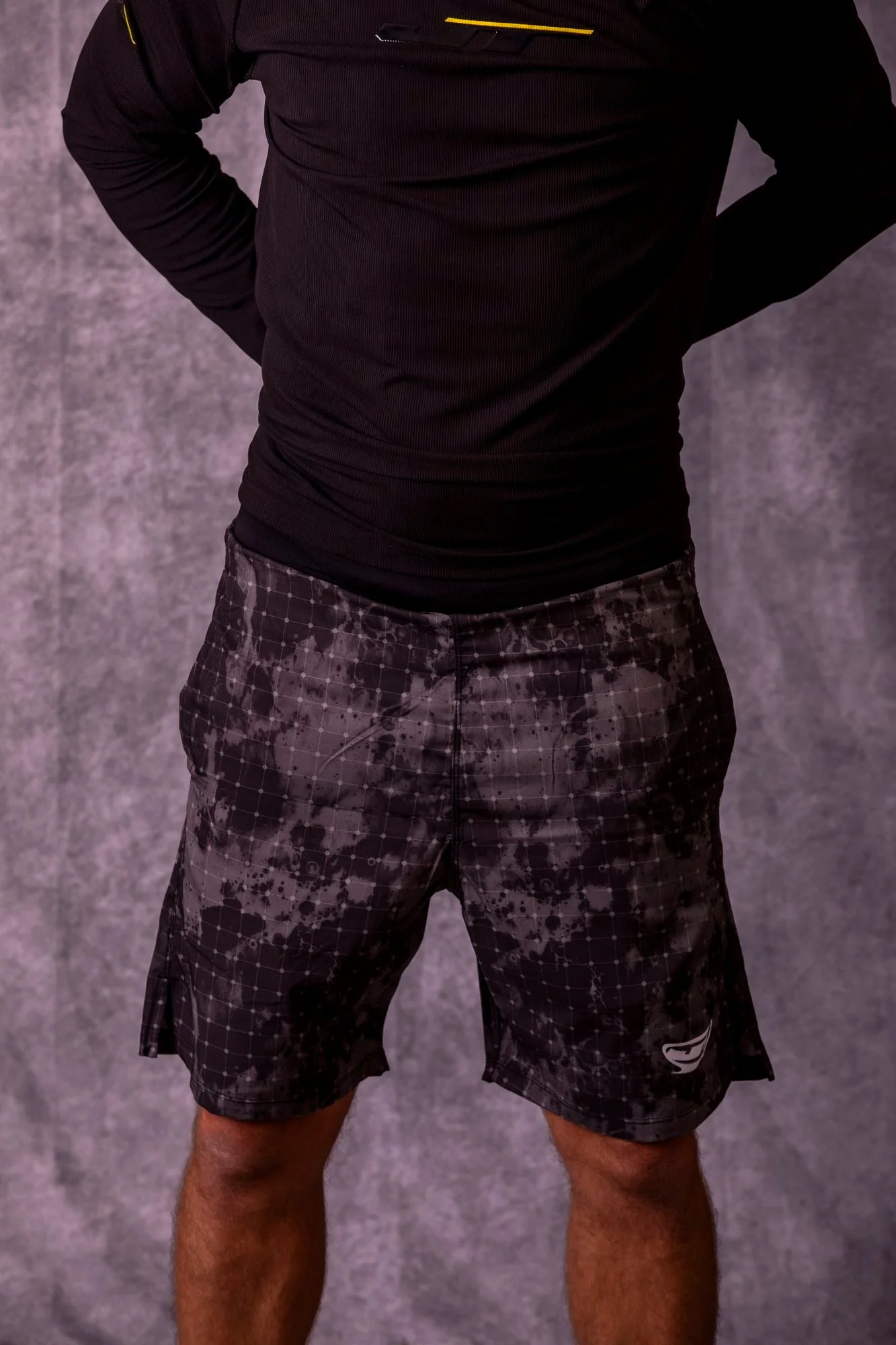JT Venture Daily Short - Waffle - Black - Image 3