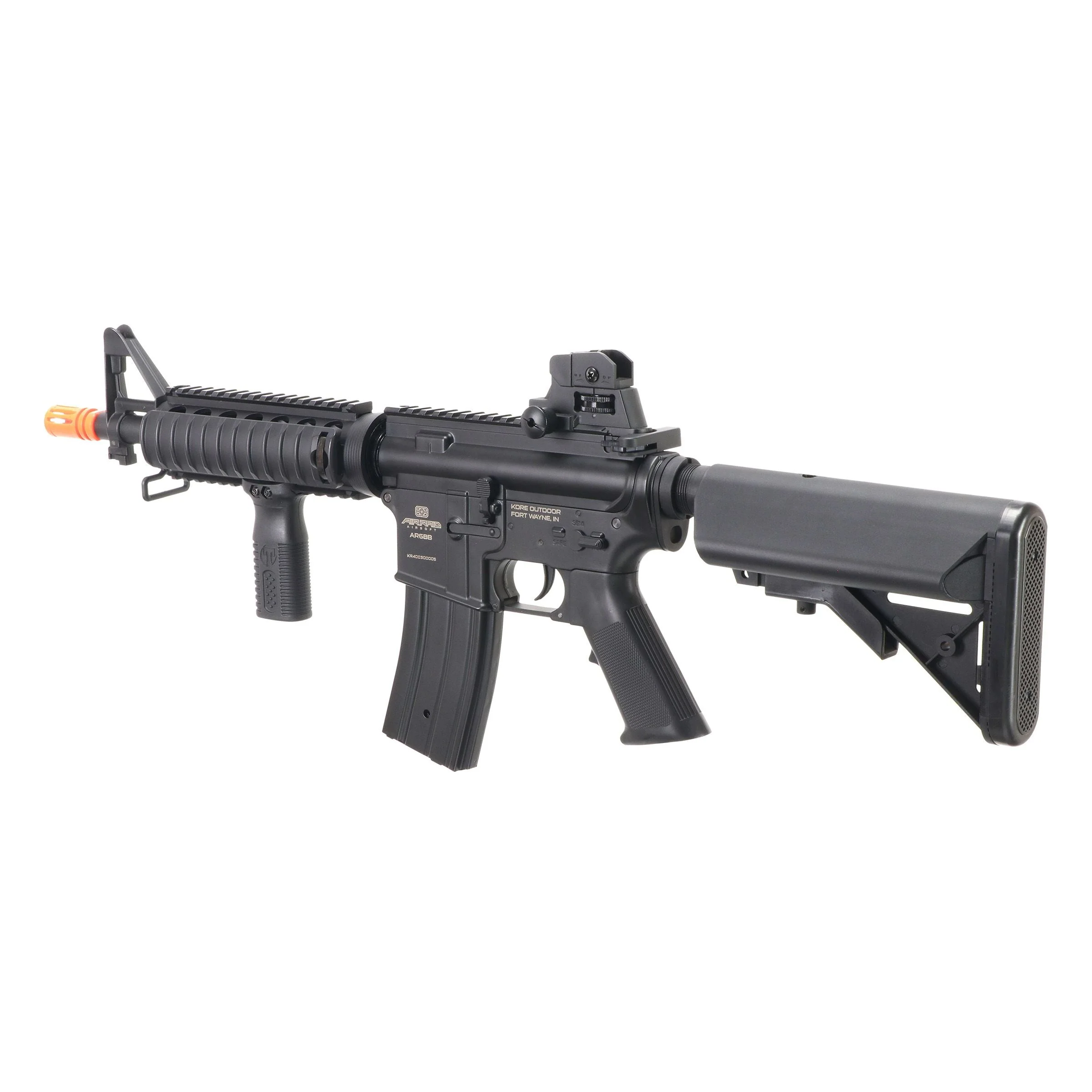 Air Raid AR6BB Airsoft AEG Rifle Kit Full Metal Gears - Black - Image 4