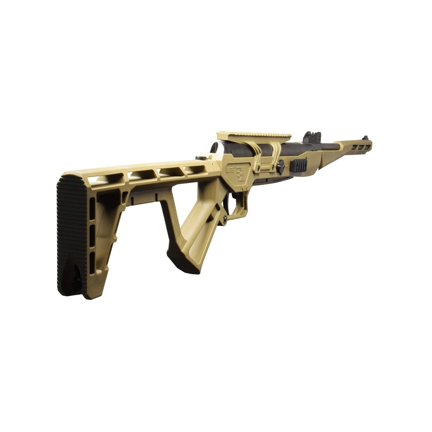 Black Bunker BM8 - Desert Tan - Thread - .22 Cal - Image 6