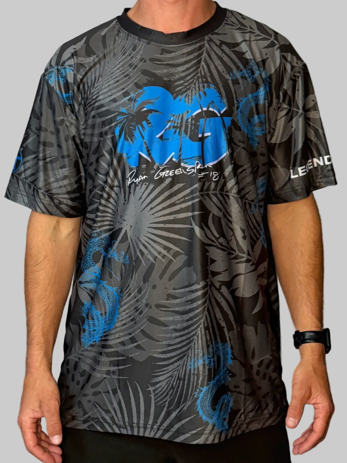 Dragons in Paradise - Ryan Greenspan Elite Collection - DIP Stretch Soft Shirt - Image 4