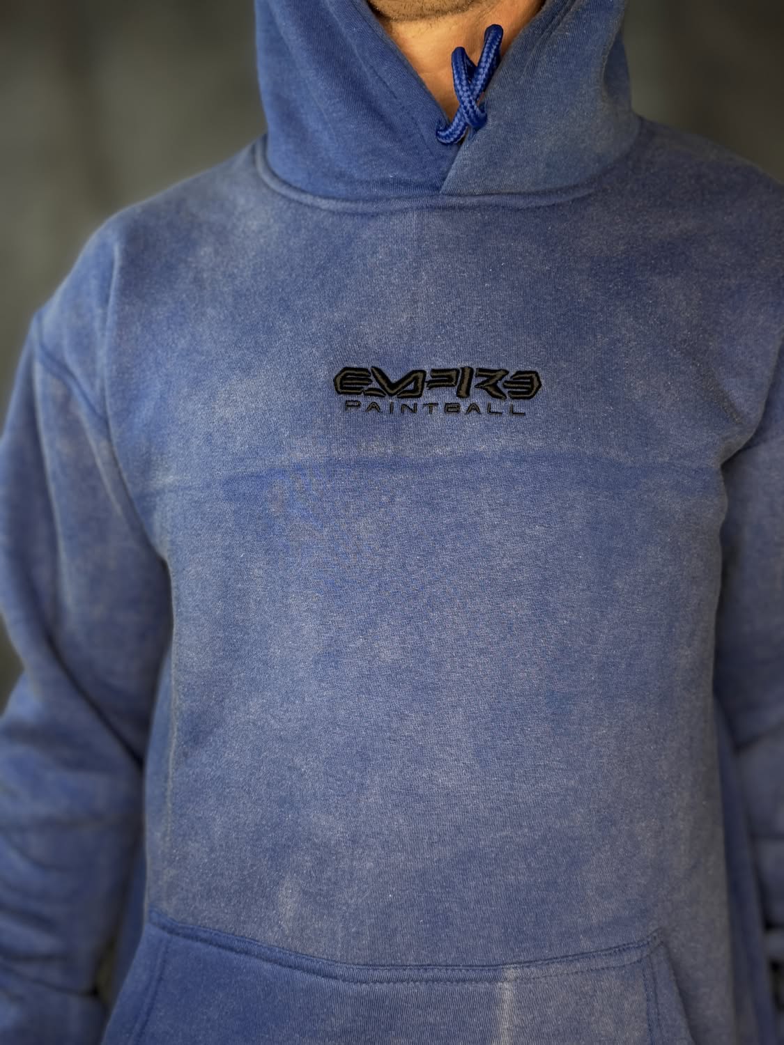 Empire Pull Over Hoodie - Stonewash - Crush Blue - Image 2