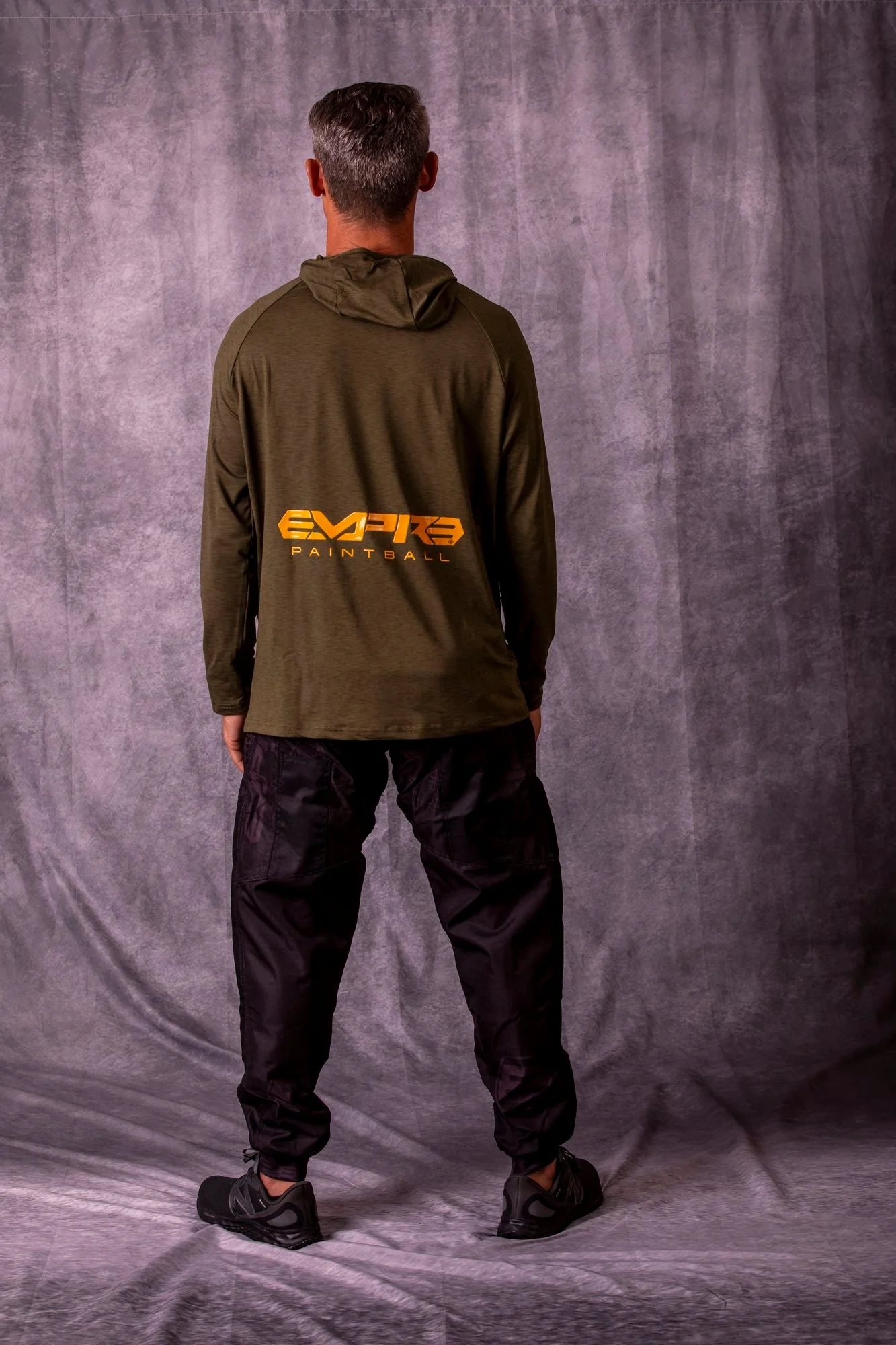 Empire Venture Breeze Hoodie - Pine - Orange - Image 3