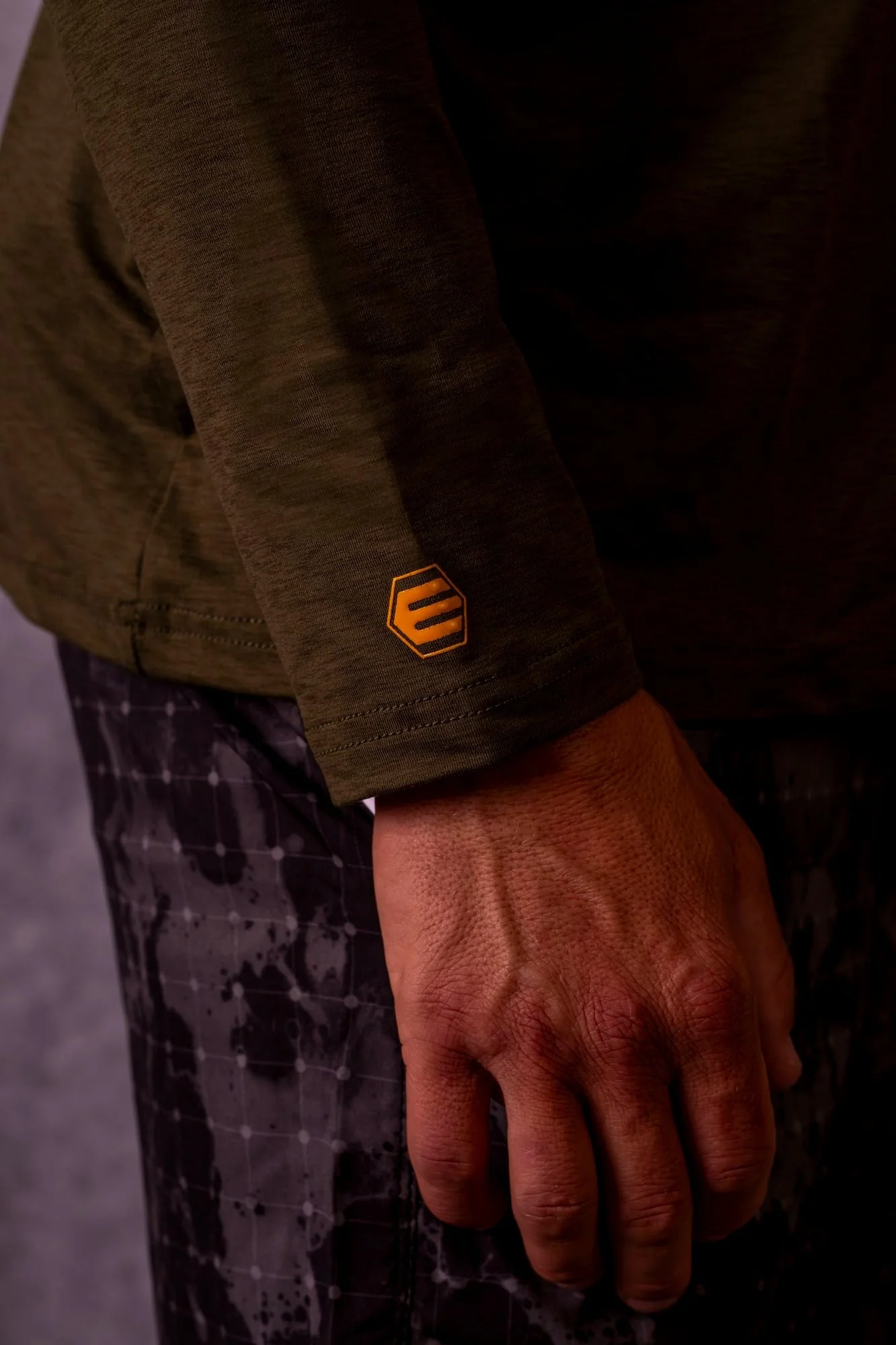 Empire Venture Breeze Hoodie - Pine - Orange - Image 4