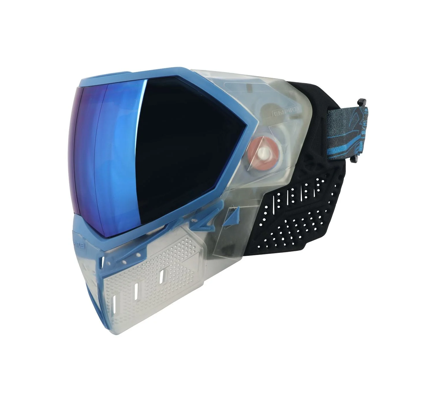 EVS Crystal SE Clear/Blue w/ Blue Mirror Lens - Image 5