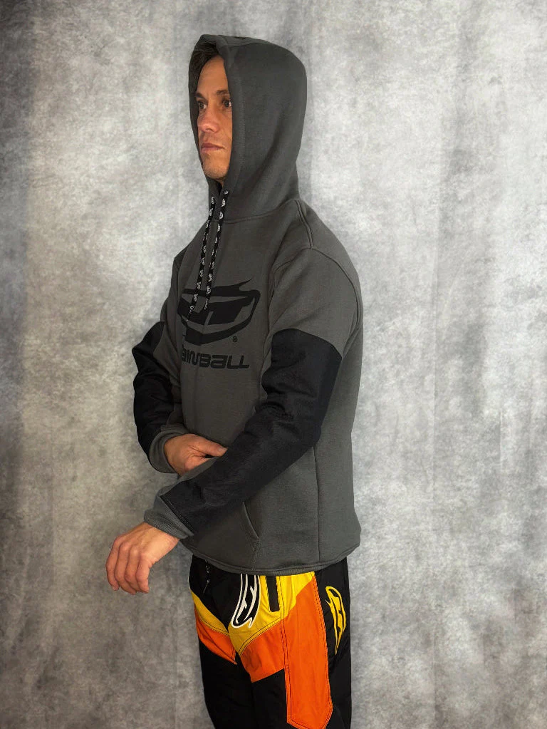 JT Grind Playing Hoodie - Gray - Image 2