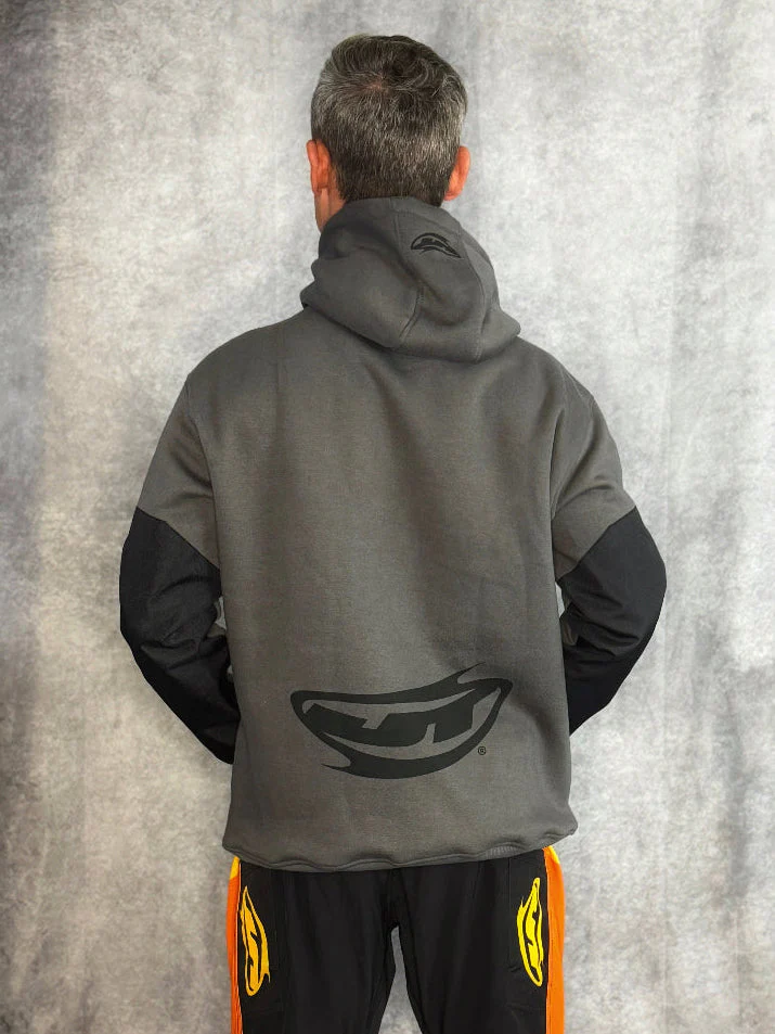 JT Grind Playing Hoodie - Gray - Image 4