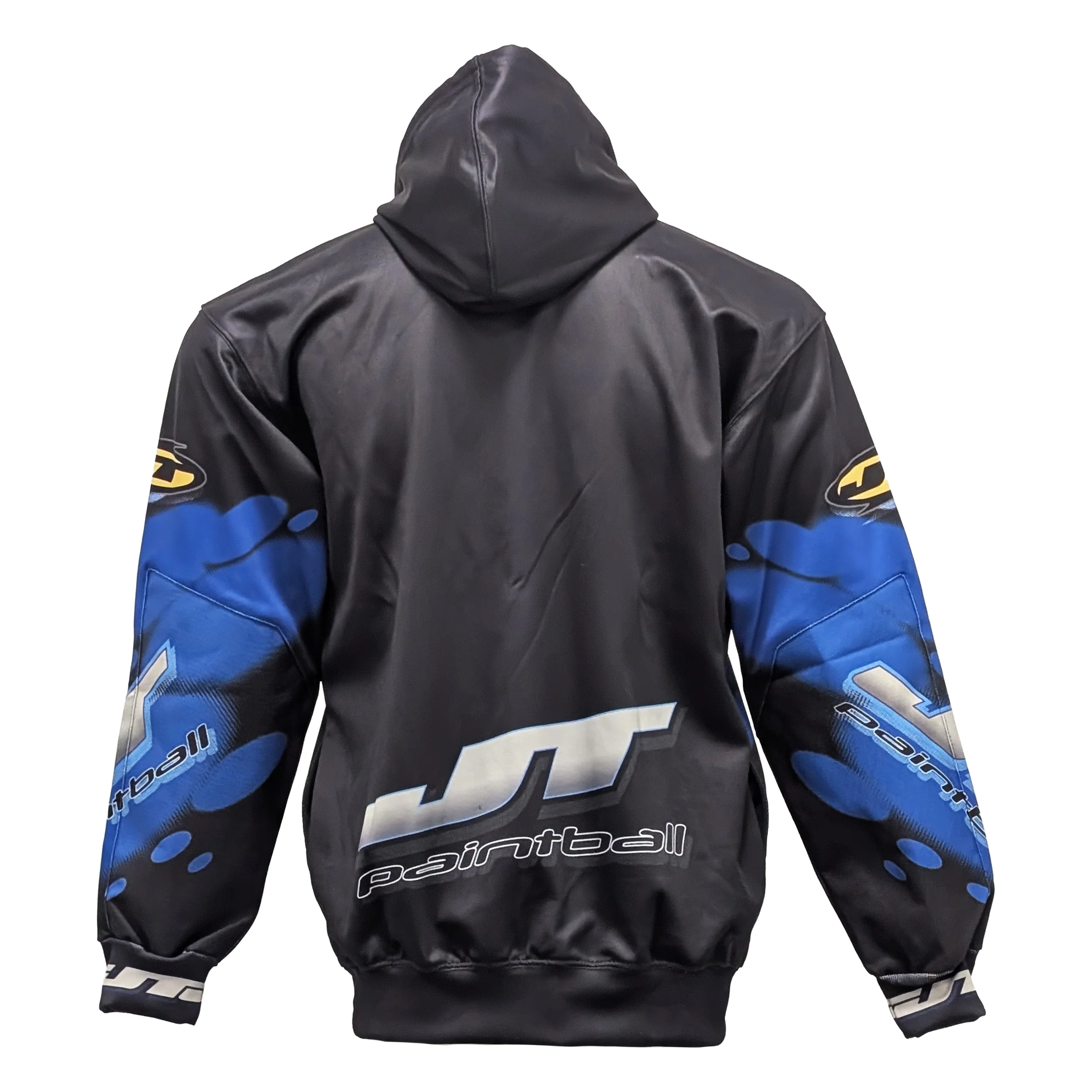 JT Apex Hoodie - Retro Bubble - Blue/Black - Image 2