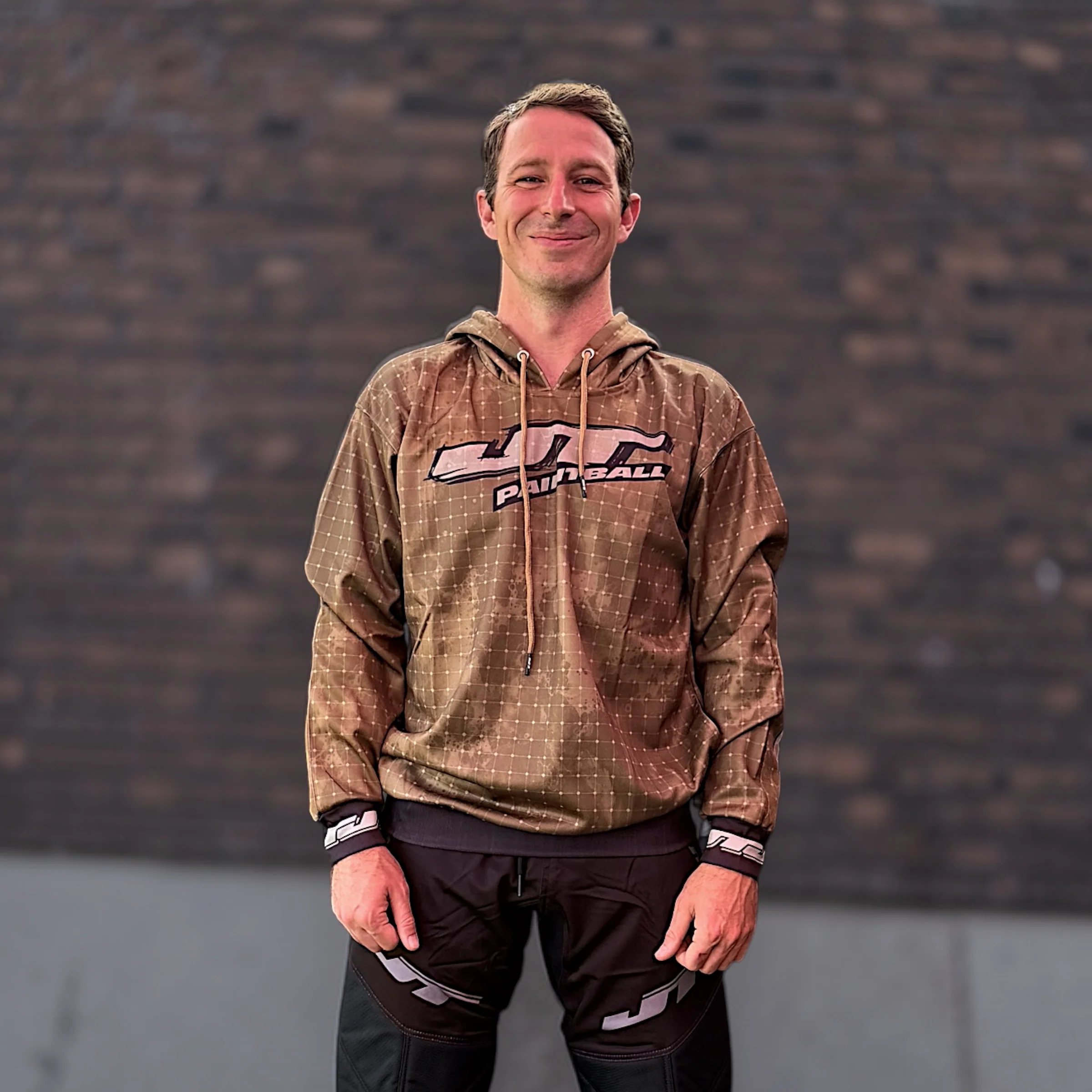 JT Apex Hoodie - Waffle - Tan - Image 2