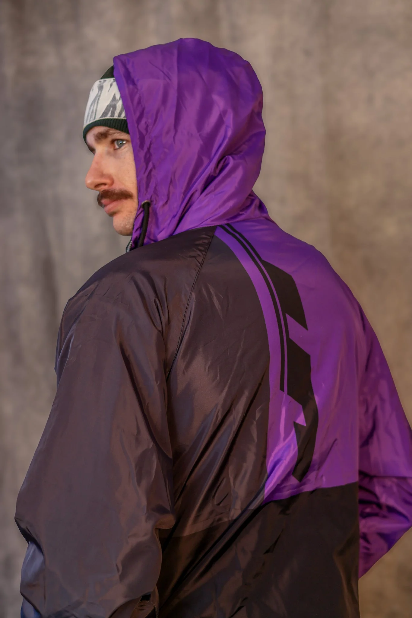 JT Atlas Windbreaker - Purple - Image 4