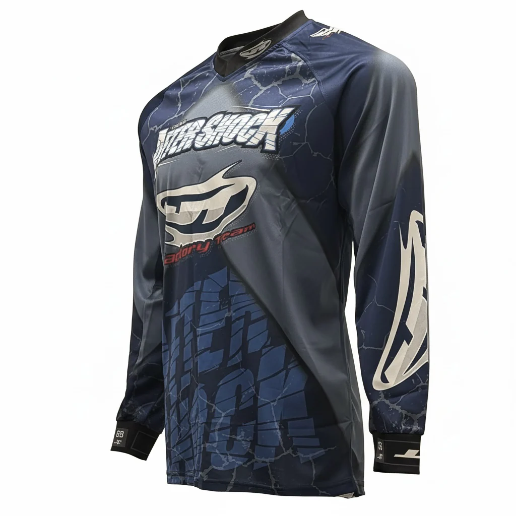 JT OC Jersey - Aftershock Blue / Grey - Image 3
