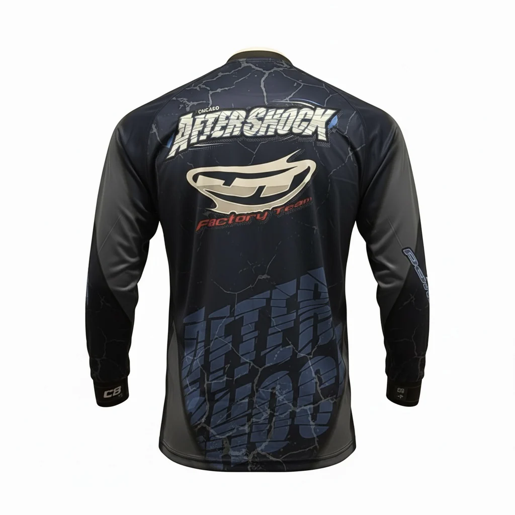 JT OC Jersey - Aftershock Blue / Grey - Image 4
