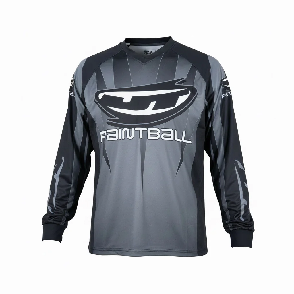 JT OC Jersey - Spikes - Black / Grey
