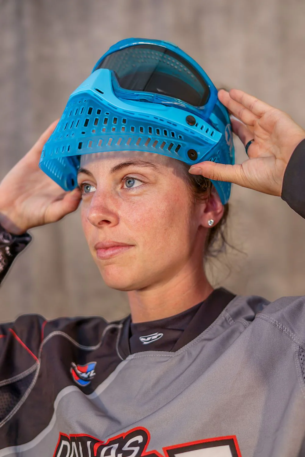 JT Proflex LE ICE Birthstone - Turquoise w/ Standard Chin Strap - Image 6