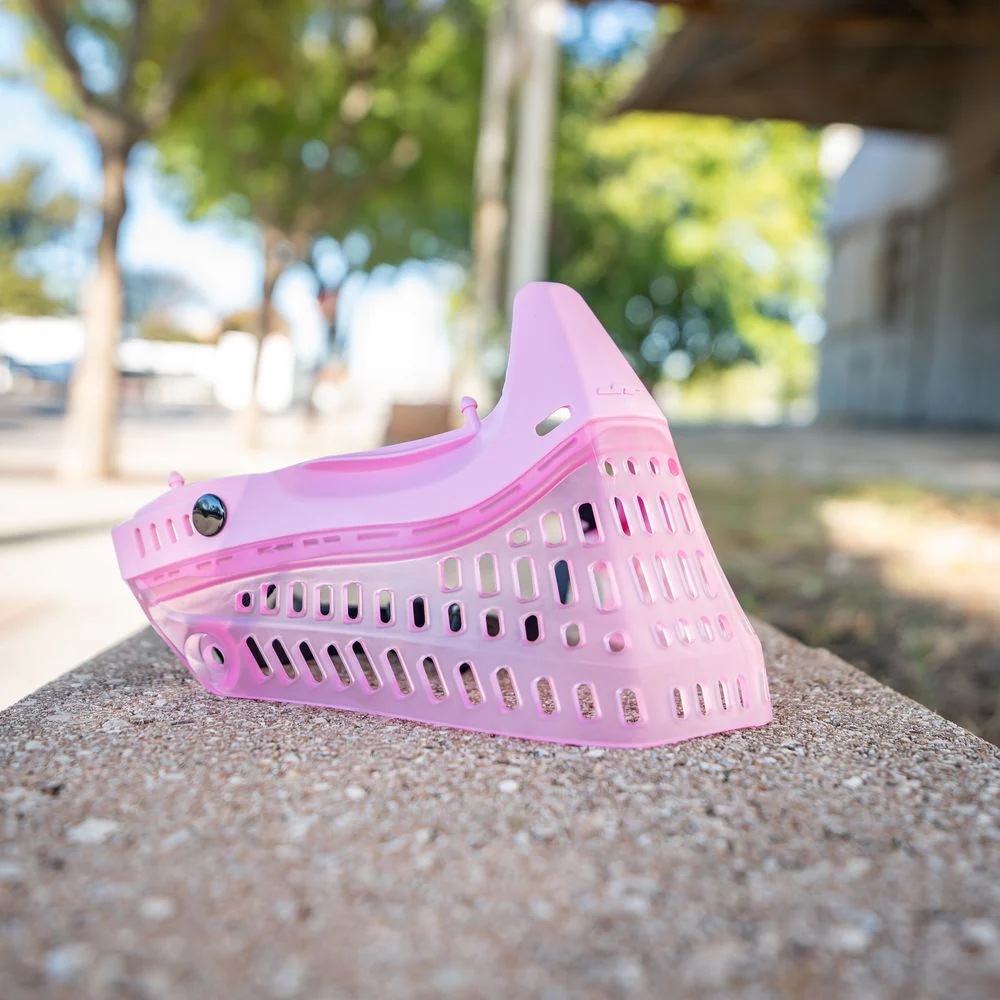 JT Proflex Nose and Skirt - Opal Ice Skirt w/ Std chin strap - Image 4