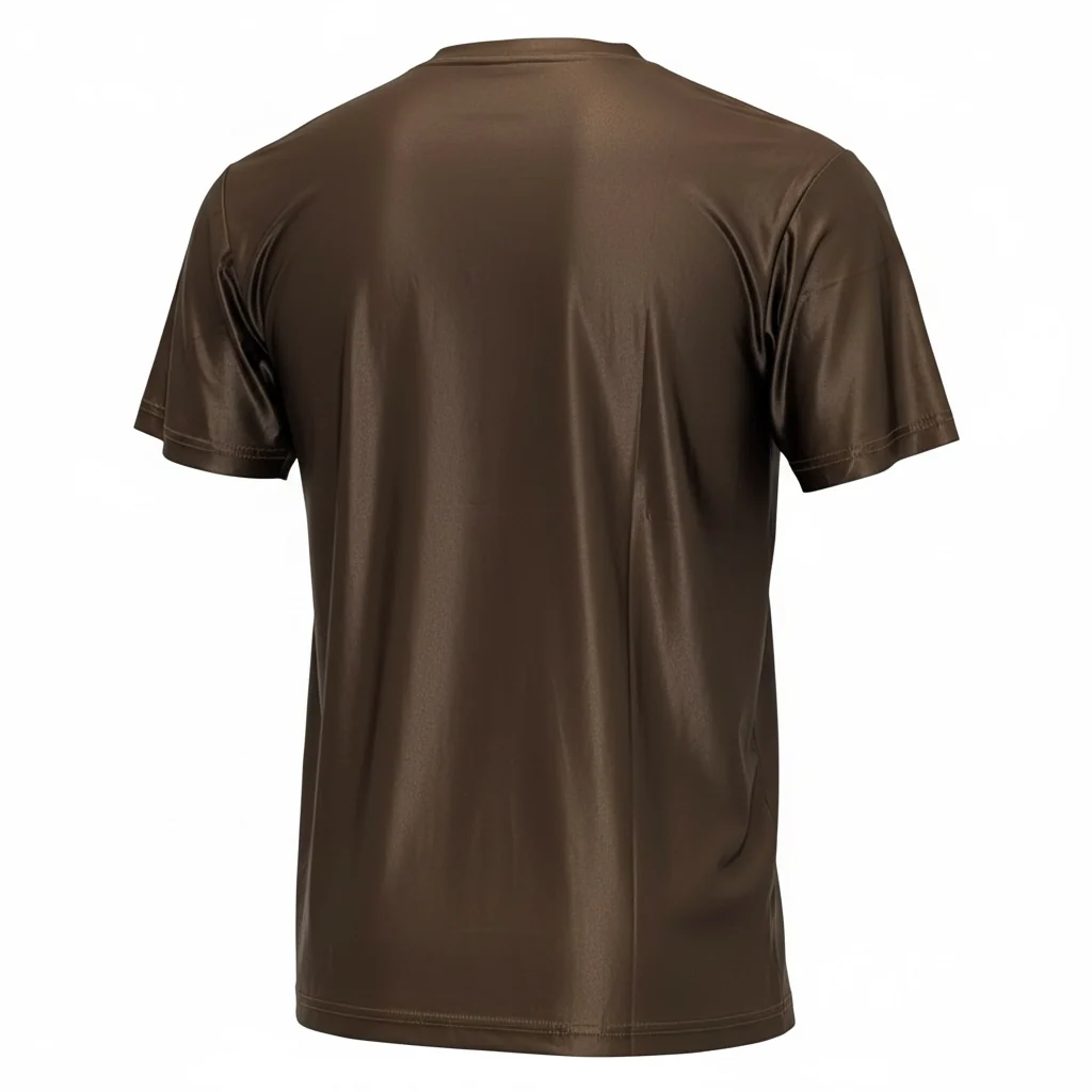 JT Stretchy Soft T Shirt  - Padre - Brown - Image 2