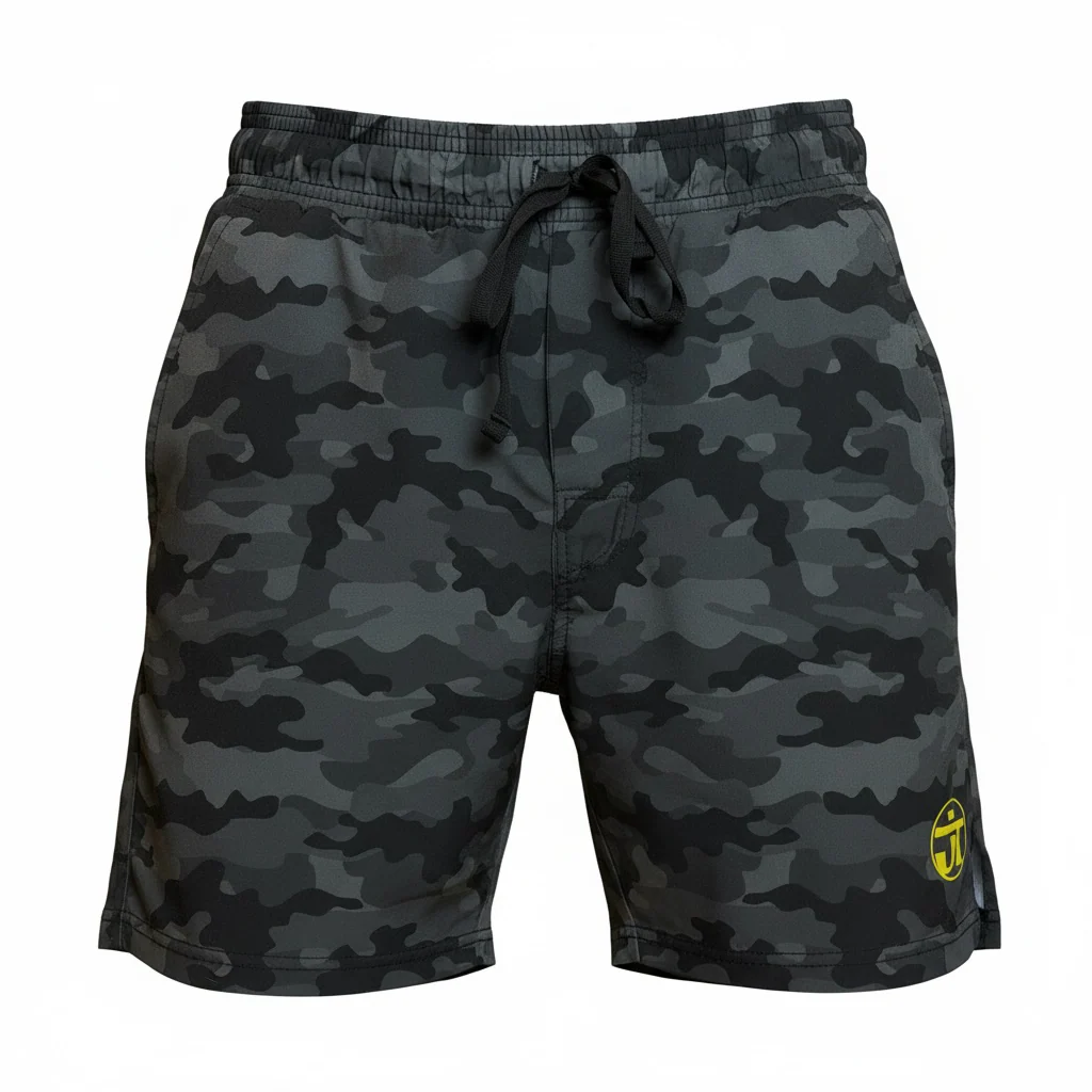 JT Venture Short - Camo - Black