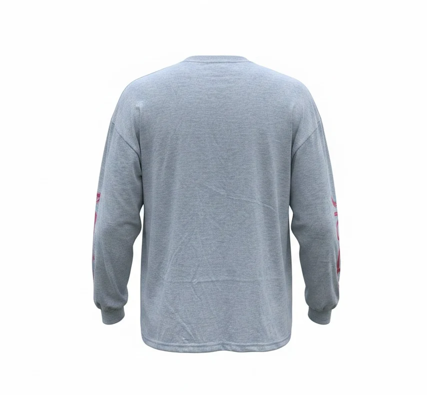 JT Venture Heavyweight Long Sleeve Shirt - Grey Vibrant - Image 4