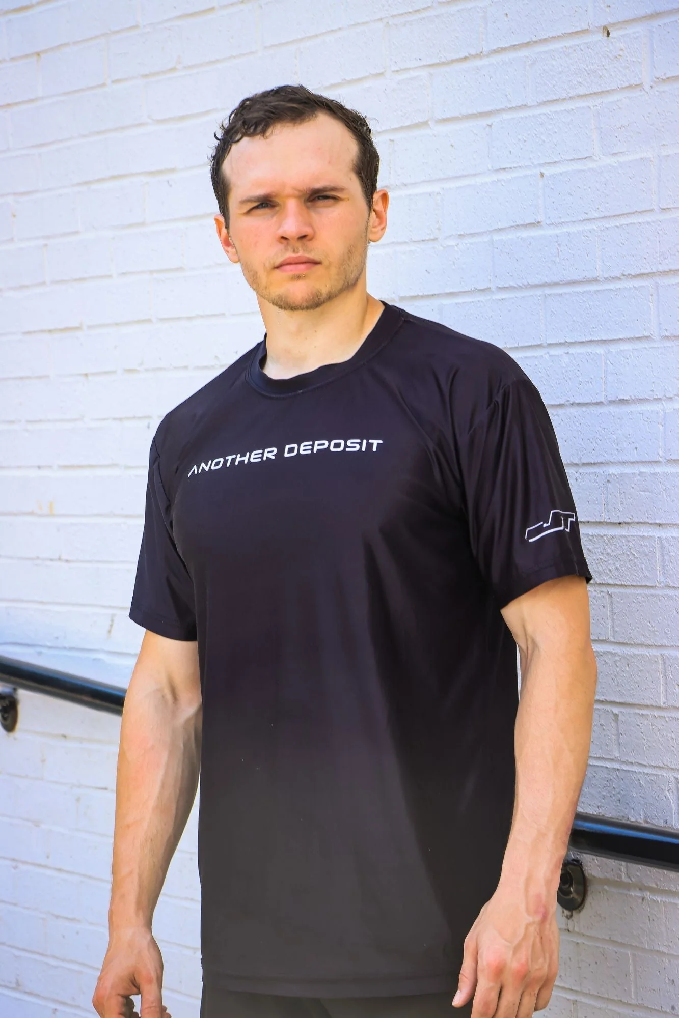 MTGR Another Deposit Work Hard Stretchy Soft T-shirt - Image 3