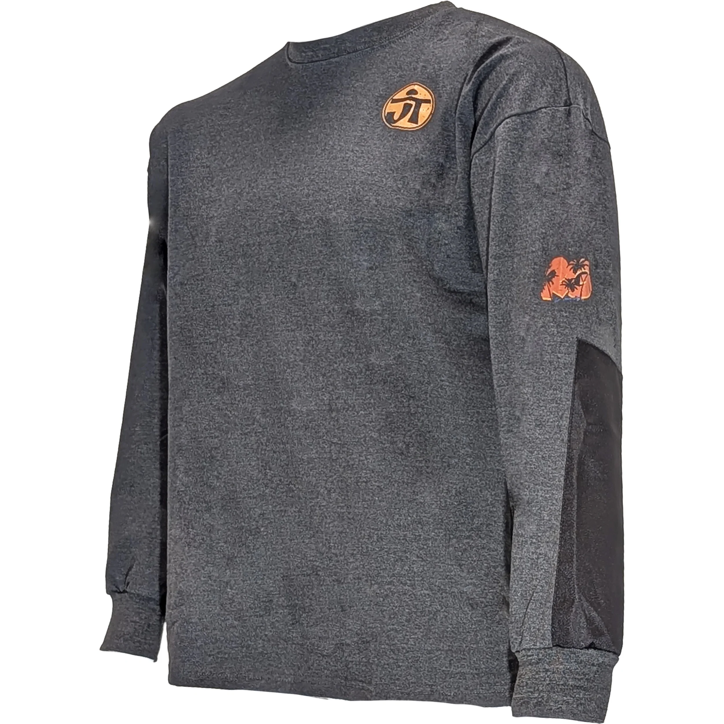 Stay Happy - Ryan Greenspan Elite Collection - Grind Heavyweight Long Sleeve - Gray - Image 3
