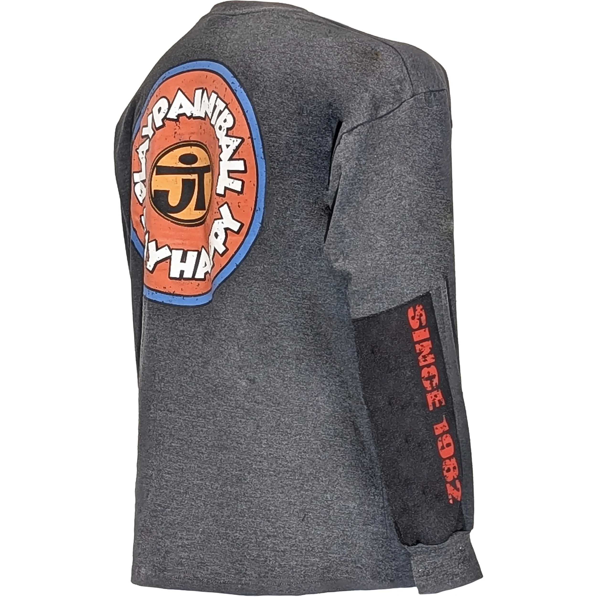 Stay Happy - Ryan Greenspan Elite Collection - Grind Heavyweight Long Sleeve - Gray - Image 5