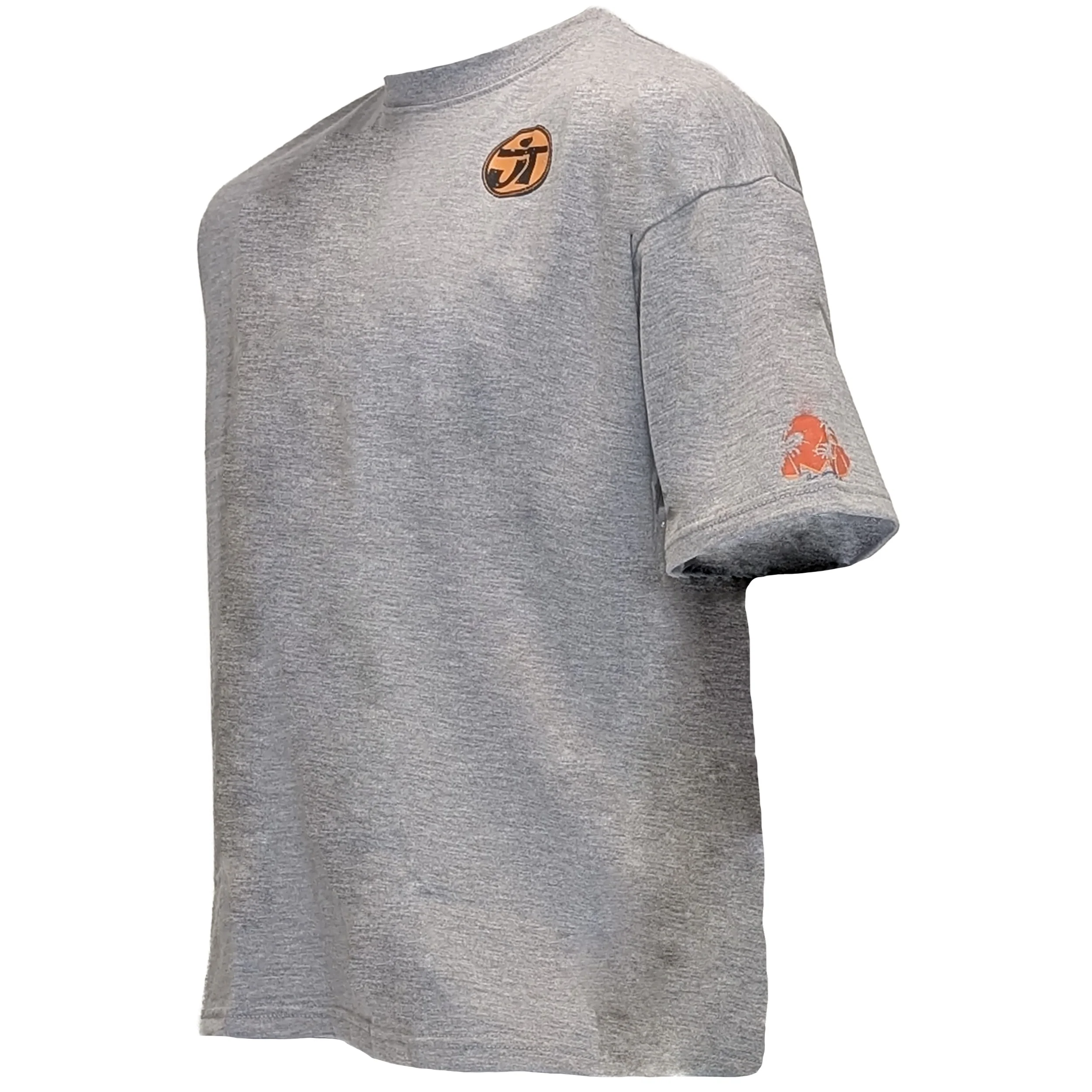 Stay Happy - Ryan Greenspan Elite Collection - Heavyweight Short Sleeve - Light Gray - Image 4