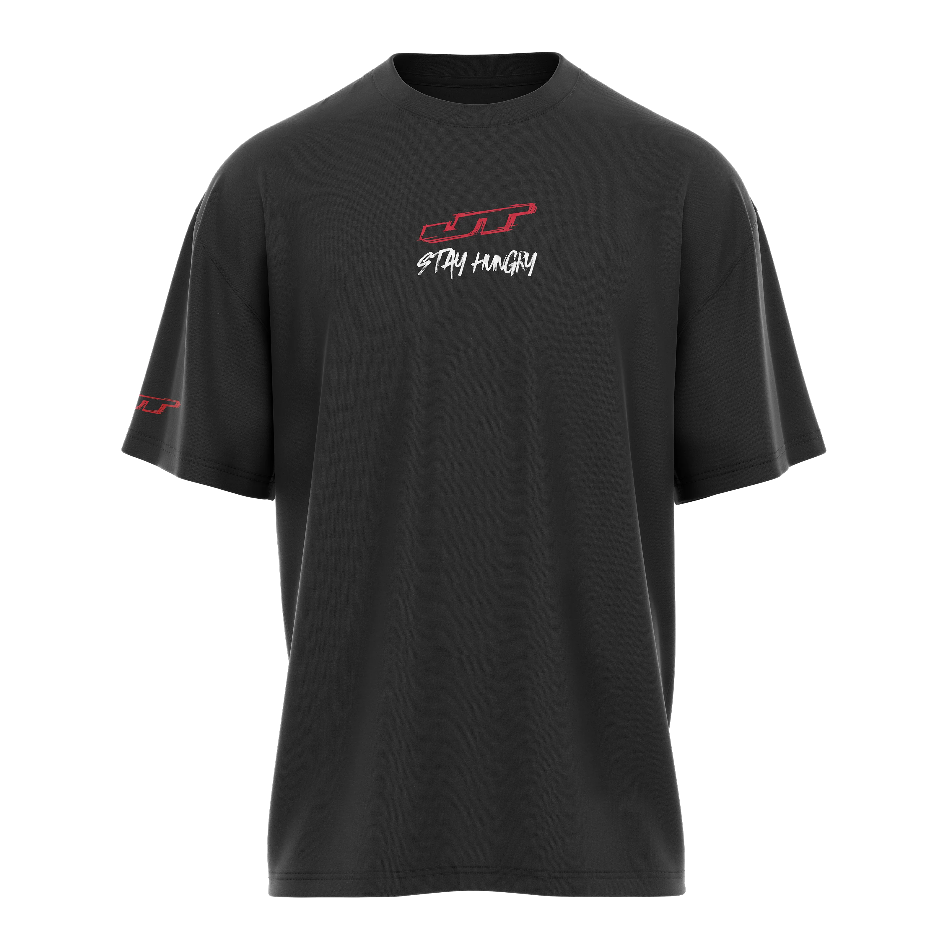Stay Hungry - Ryan Greenspan Elite Collection - Heavyweight Short Sleeve - Black - Image 2