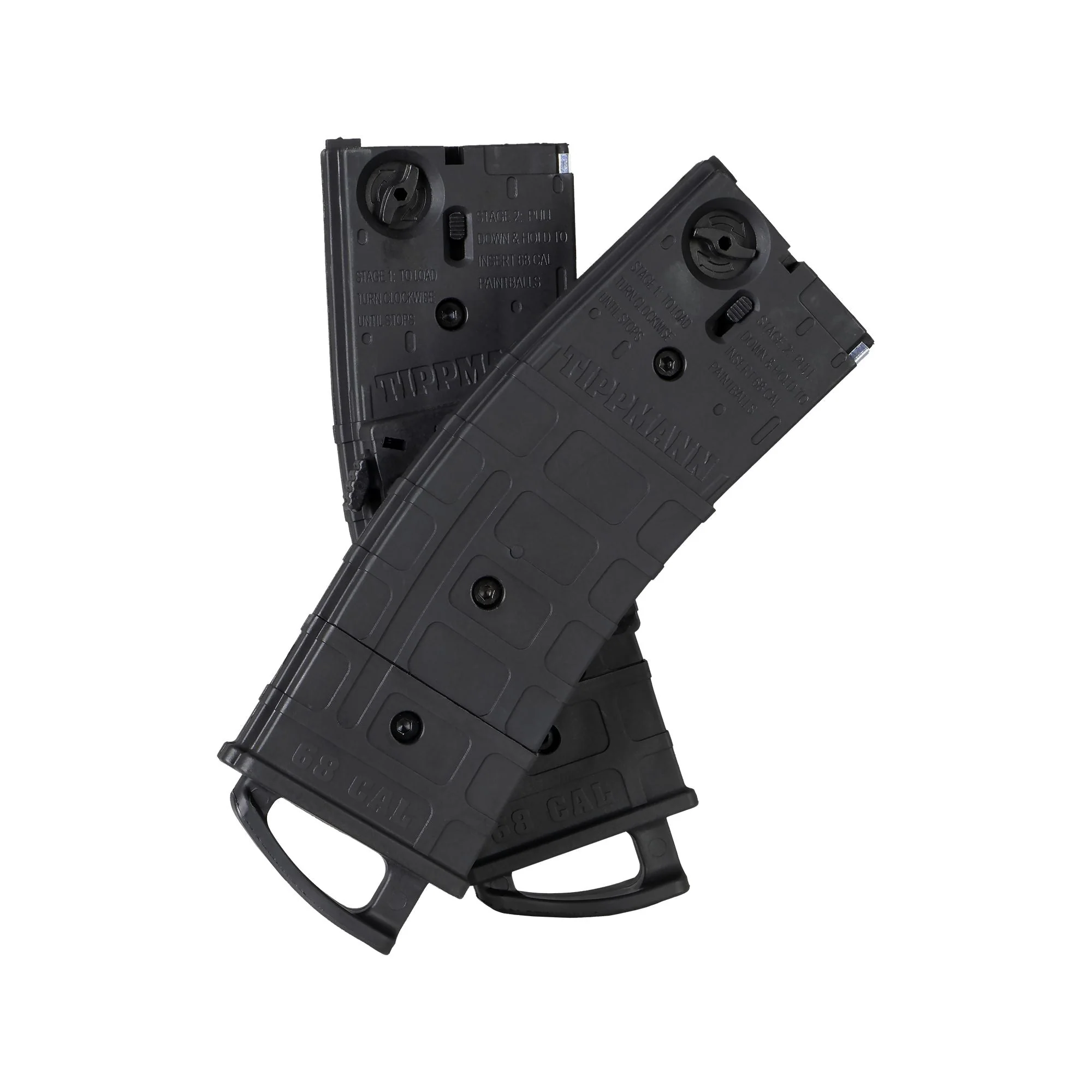 Tippmann TMC 68 Paintball Mag Loaders - 2 PACK - Black - Image 2
